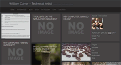 Desktop Screenshot of blog.wculver.com