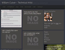 Tablet Screenshot of blog.wculver.com